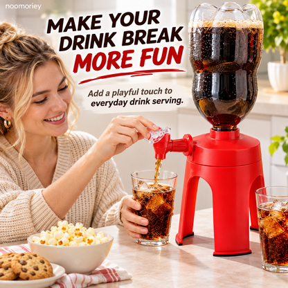 🥤🎉 FizzTap – Upside-Down Soda Bottle Dispenser with Easy-Press Tap