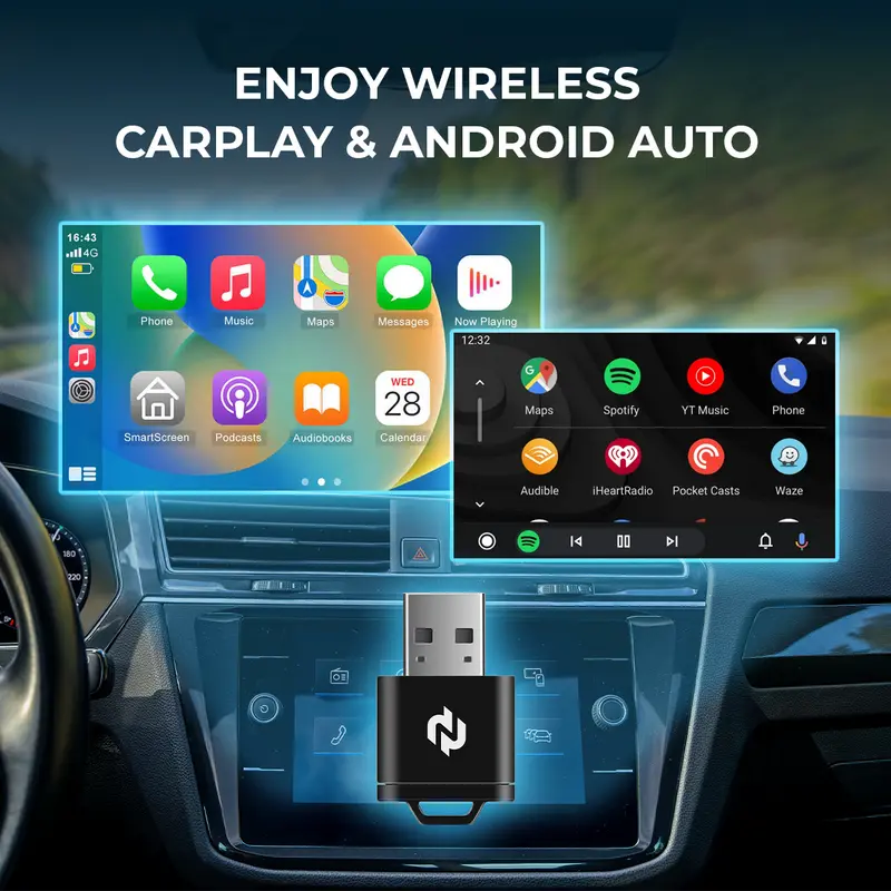 2027 Wireless CarPlay & Android Auto Adapter