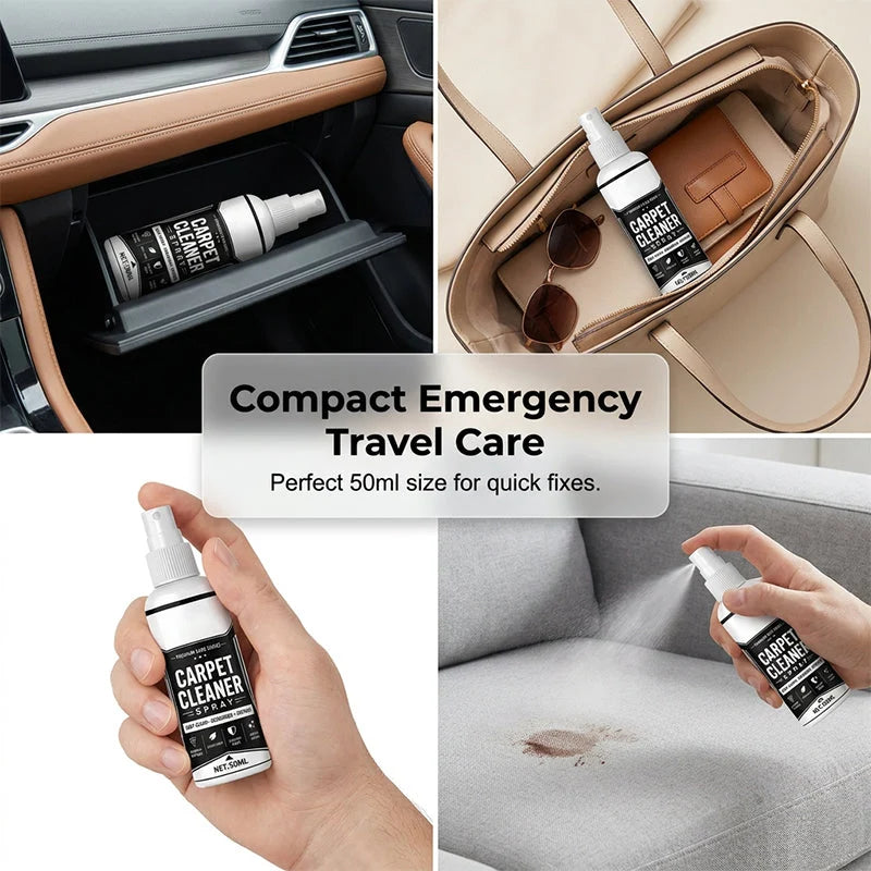 Erase Stains Instantly! No-Scrub Deep Clean Carpet Spray