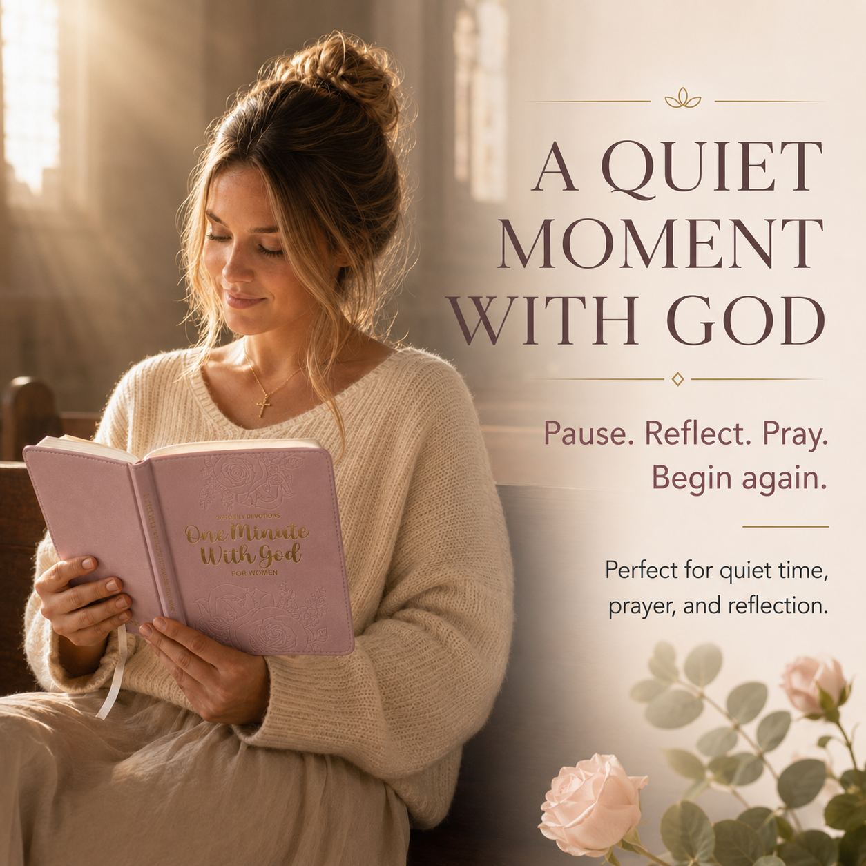 One Minute With God for Women – 365 Daily Devotional Book