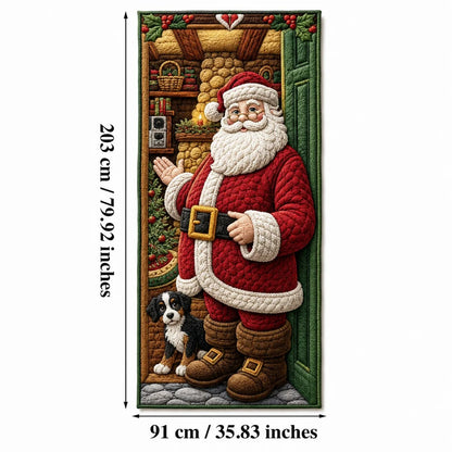 🎉🔥Last day with huge discounts!🌟2026 3D Christmas front door decoration