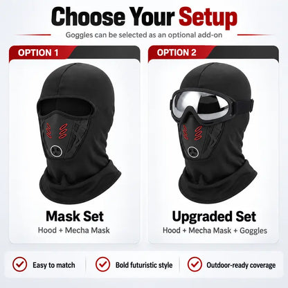Winter Rider Warm Anti-Haze Balaclava Full Face Mask