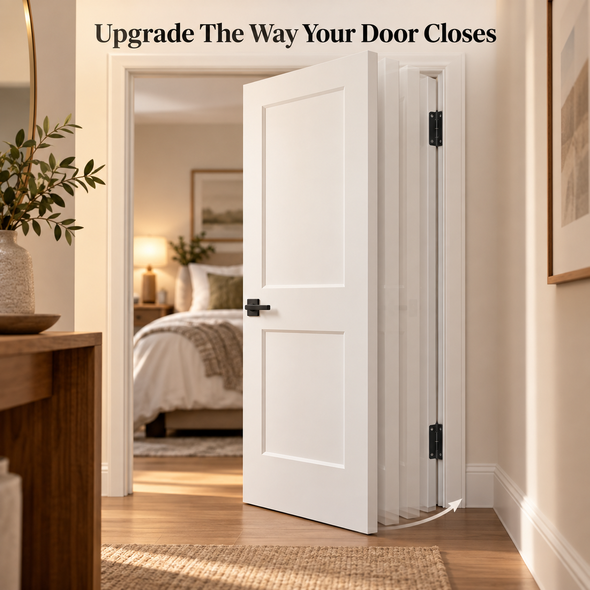 🚪 Soft-Close Self-Closing Door Hinge – Smooth, Controlled & Quieter Closing