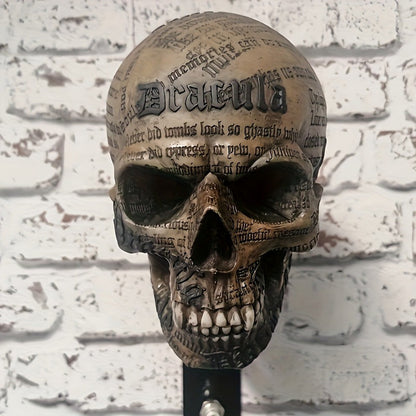 💀 Motorcycle Skull Helmet Holder – Garage Display Wall Mount