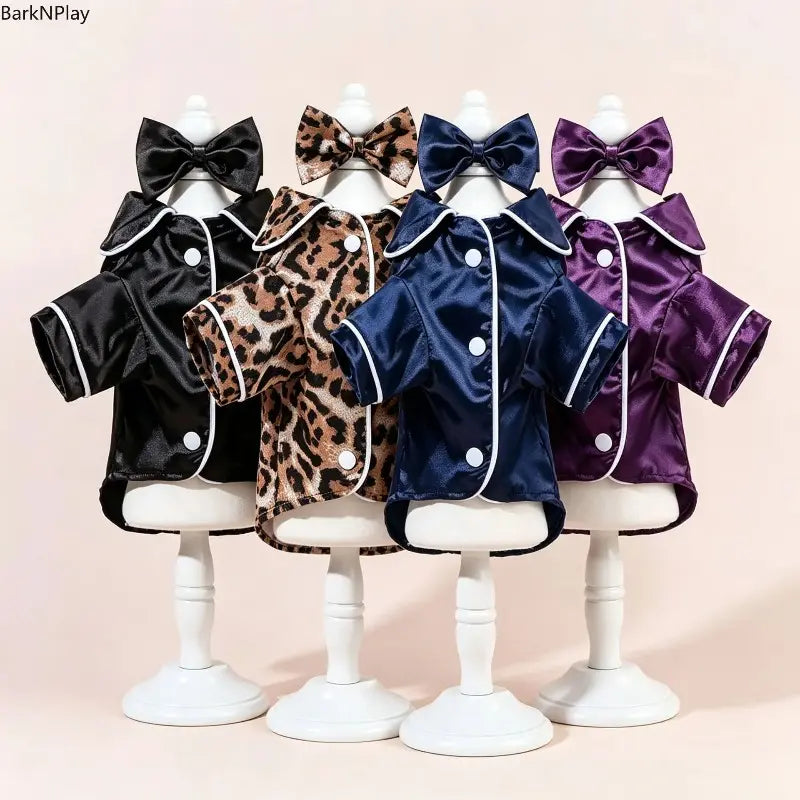 Soft Silk Pet Pajama Set