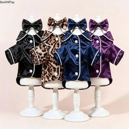 Soft Silk Pet Pajama Set