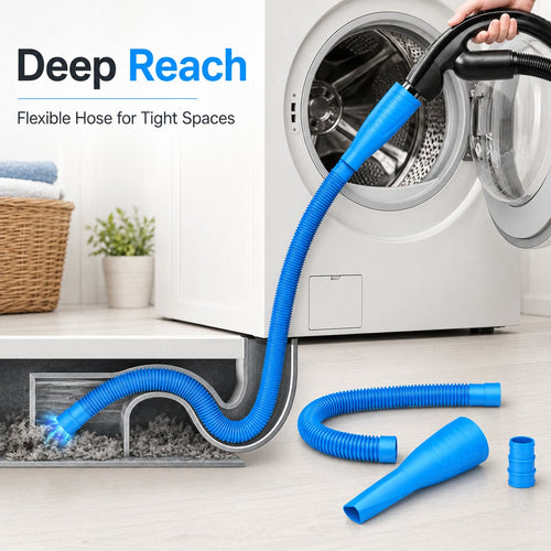 Dryer Vent Cleaner Kit / Vacuum Hose Attachment-2 PCS
