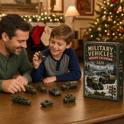 🔥😍 2026 Vehicle Advent Calendar Collection – 24 Days of Classic Machines, Trucks & Military Legends 🚜🎄