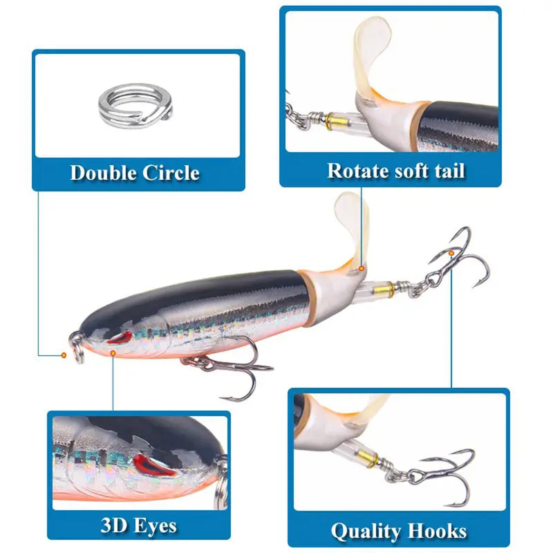 10pcs Artificial Fishing Lure