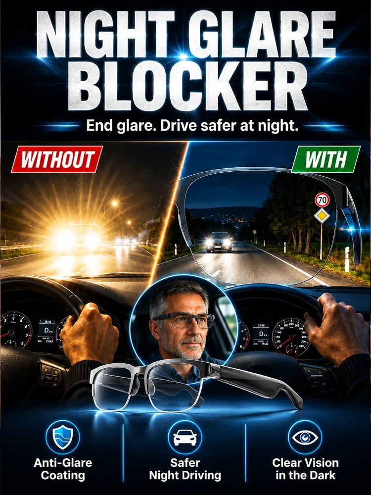 🚀 AI-Powered Smart Translation Bluetooth Glasses with 4K POV Camera 🌐