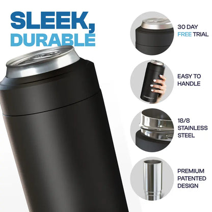 Universal Buddy - Fits 12oz Cans, Slim Cans, 12oz Bottles, 16oz Cans | Coffee Cup