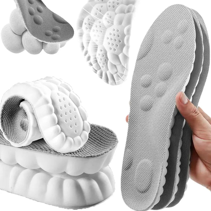 4D Shoe Cloud Insoles for Men Women
