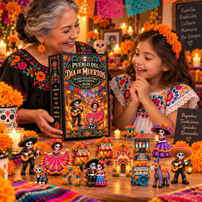 🔥DAY OF THE DEAD KICKOFF 49% OFF - 💀Day of the Dead Village Advent Calendar 2026🎁