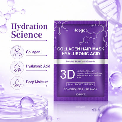 Collagen & Hyaluronic Acid 2-in-1 Hair Mask/Conditioner Sachet