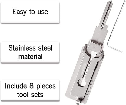 🔥LAST DAY 57% OFF -49% OFF🔥Stainless Steel Key Decoder