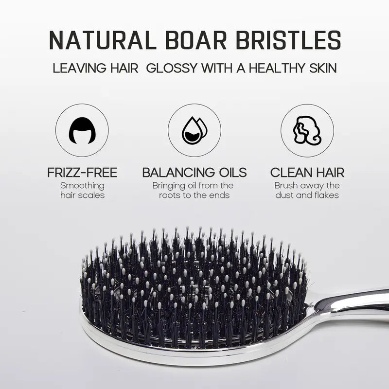 Anti-Static Hollow Round Bristle Brush
