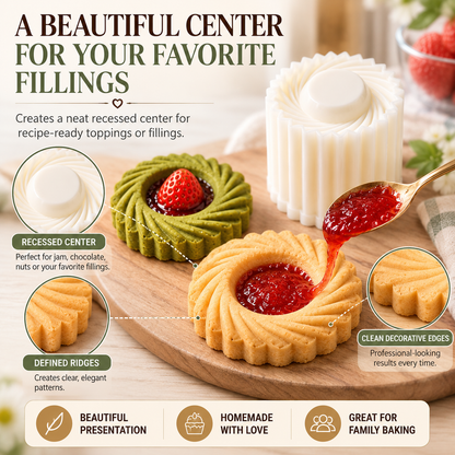 Creative Double-Ended Pastry Mold-2-in-1 Mooncake Cookie Press