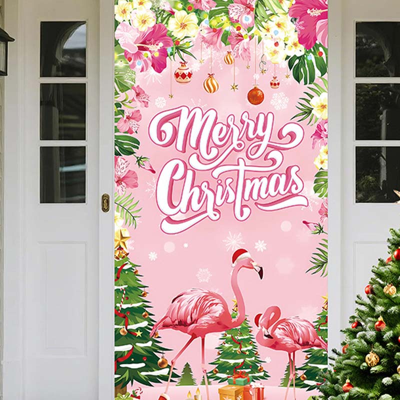 🎄Christmas Door Cover For Instant Holiday Decor✨