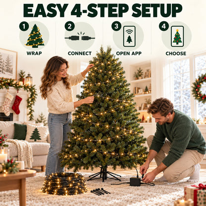 🎄Led Jingles Animated Christmas Tree Lights