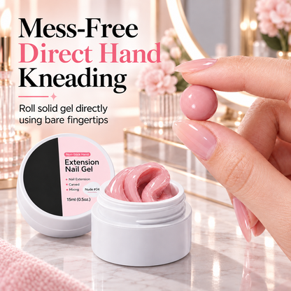✨ Moldable Builder Gel for Nail Extensions & 3D Nail Art