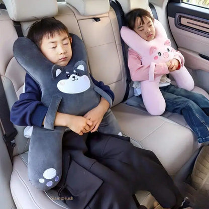🐷Kids Plush Pig Car Neck Pillow