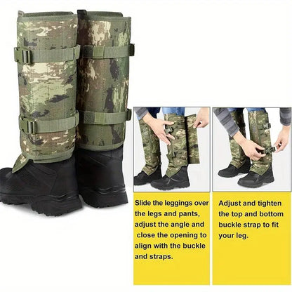 🐍🛡️Unisex Adjustable Outdoor Snake-Resistant Leg Gaiters