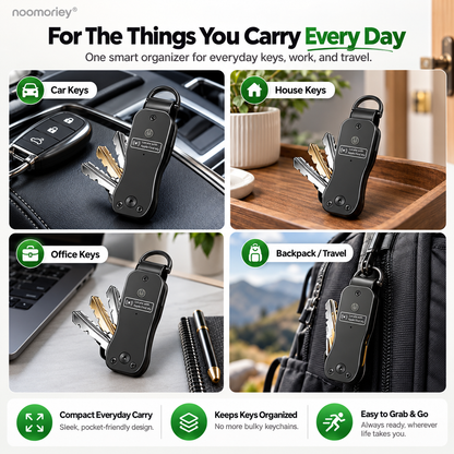 🔑 Smart Key Organizer with Find My Tracking & Sound Alert