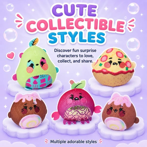 🌟💥 🔮Mystery Surprise Plush Jar – Add Water to Reveal a Magical Transforming Plush Toy, Ages 5+