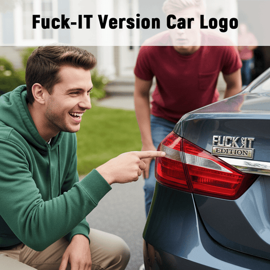 🔥Buy 4 Free Shipping🔥Fvck It Edition 3D Emblem Sticker Badge, Funny Decals for Car, Truck, SUV, Motorcycle
