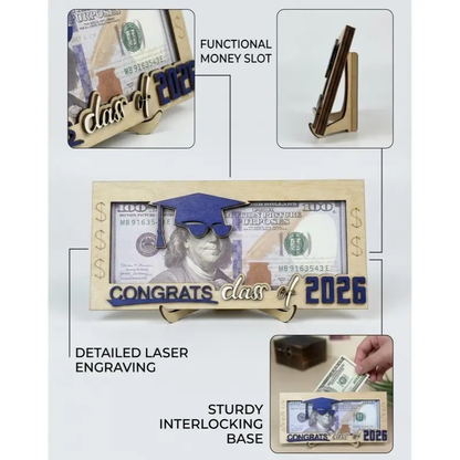 Funny Graduation 2026 Money Holder – Unique Cash Gift Box for the Class of 2026