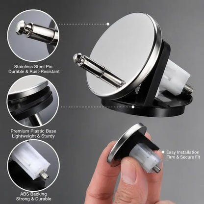 🔥LAST DAY 49% OFF - 🚽 Universal Toilet Seat Expansion Bolts | Stop Wobbly Loose Toilet Seats