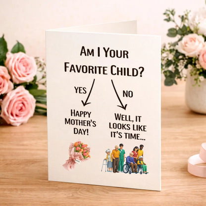 Funny Mothers Day Card for Mom