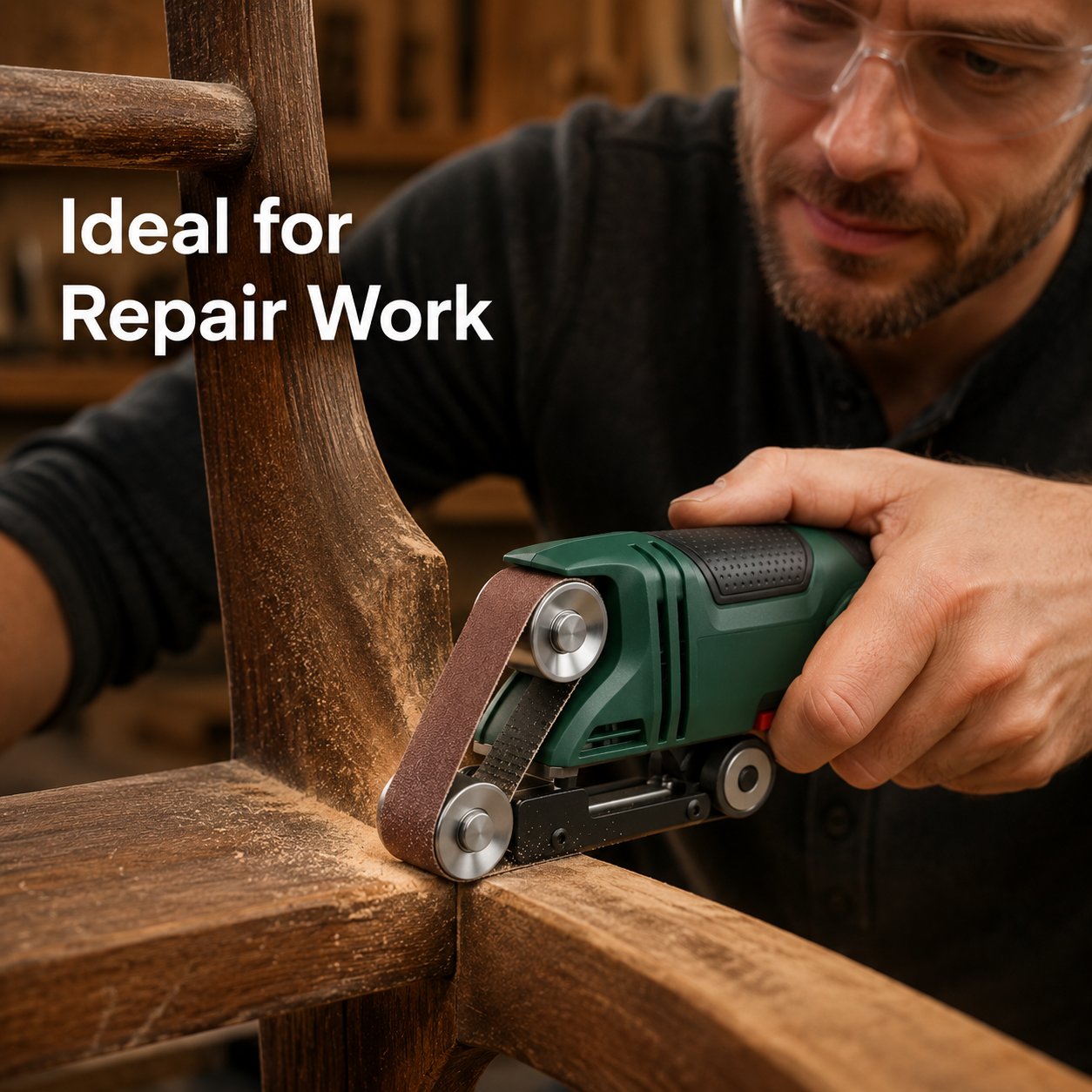 ⚡ Bosch Mini Handheld Belt Sander🔧