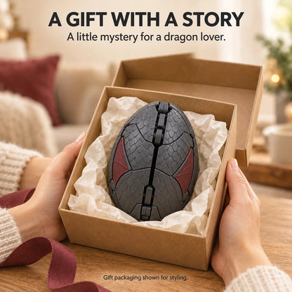🔥🐉 Guardian Dragon Egg — Transforming Dragon Figure with Sculpted Details