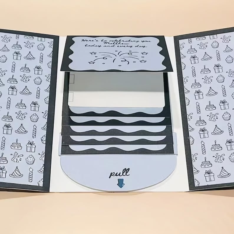 ⏰LAST DAY 50% OFF - 2026 New🎅🎁 Waterfall Christmas Gift Card Booklet 💳✨