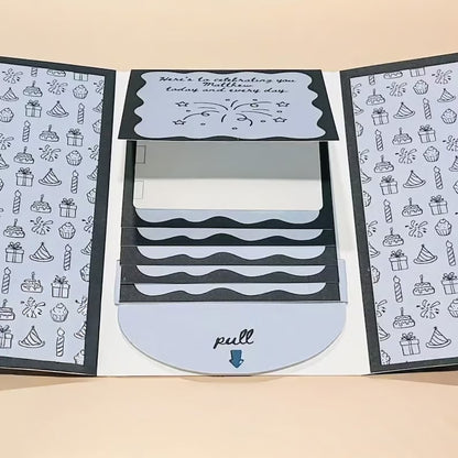 ⏰LAST DAY 50% OFF - 2026 New🎅🎁 Waterfall Christmas Gift Card Booklet 💳✨