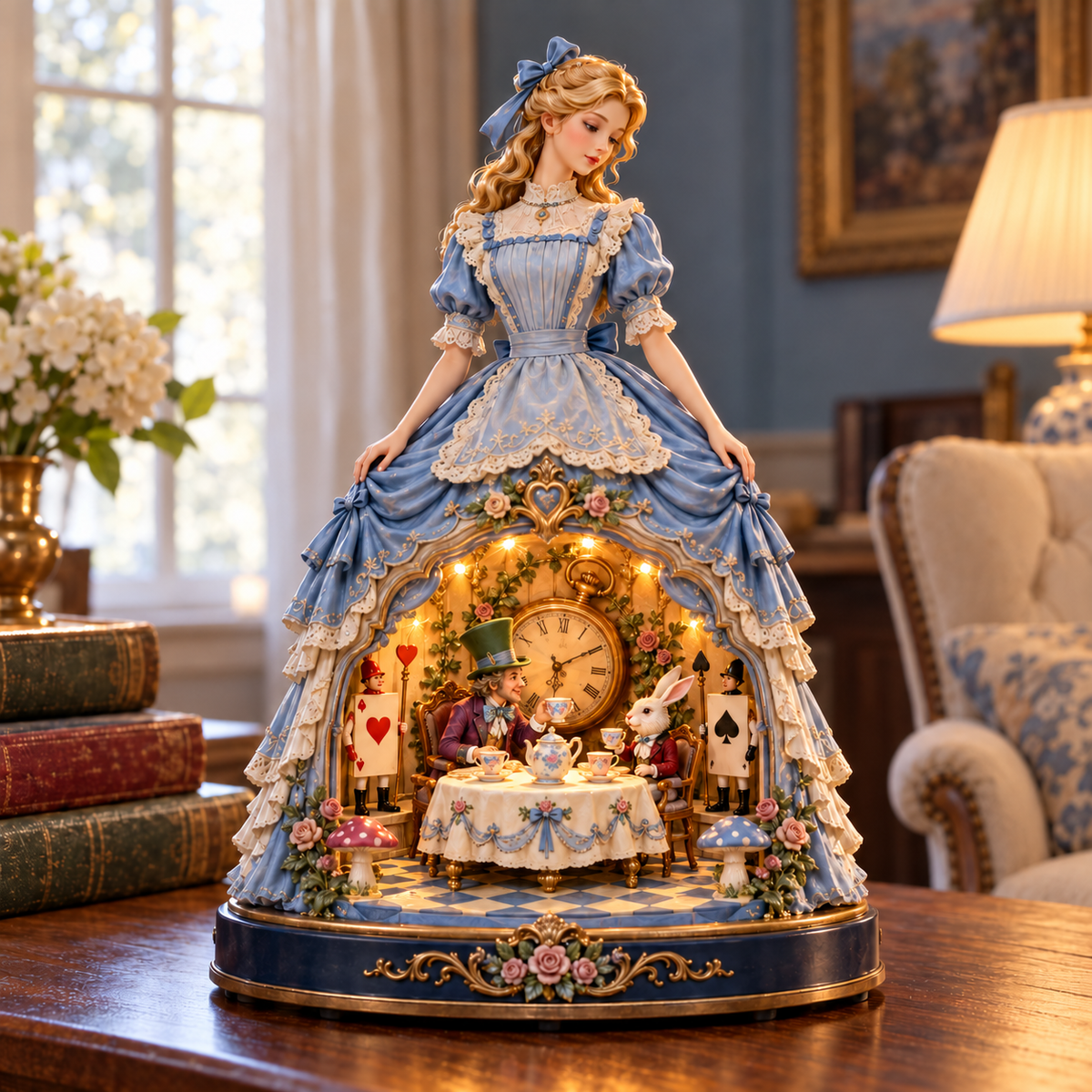 ✨ Elowen’s Enchanted Tea Party Lamp | A Magical Christmas Gift 🎁