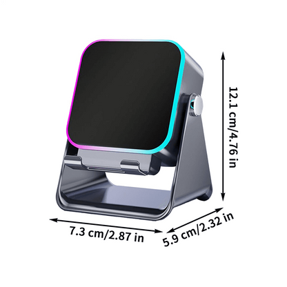 🔥Limited Time 70% Off✨5-in-1 Wireless Audio Charging Stand with Power Bank & RGB Light for Phones & Tablets
