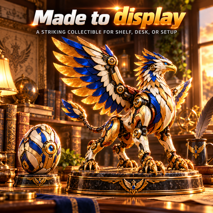🦅 2-in-1 Transforming Mechanical Griffin Egg – Winged Fantasy Figure🎁