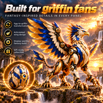 🦅 2-in-1 Transforming Mechanical Griffin Egg – Winged Fantasy Figure🎁