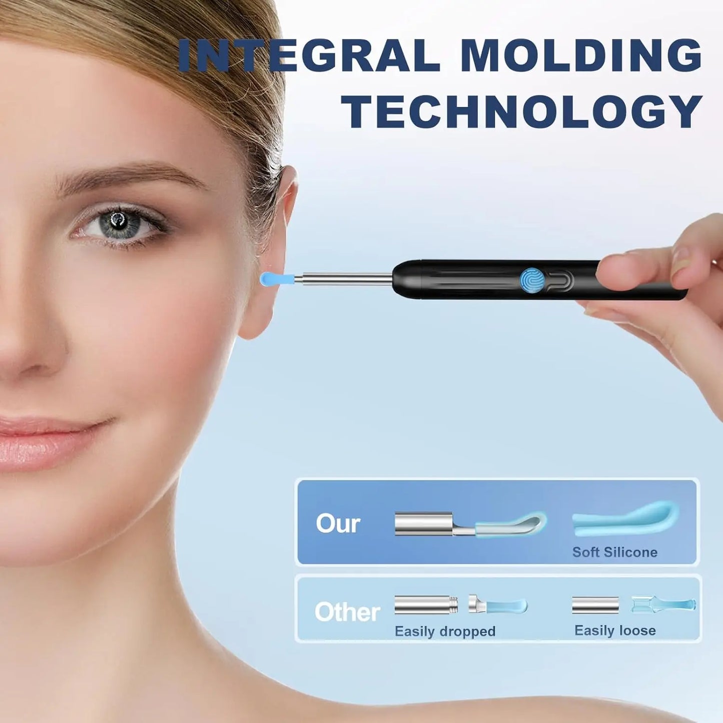 HD Visual Earwax Removal Tool with Camera - 1080P Ear Cleaner
