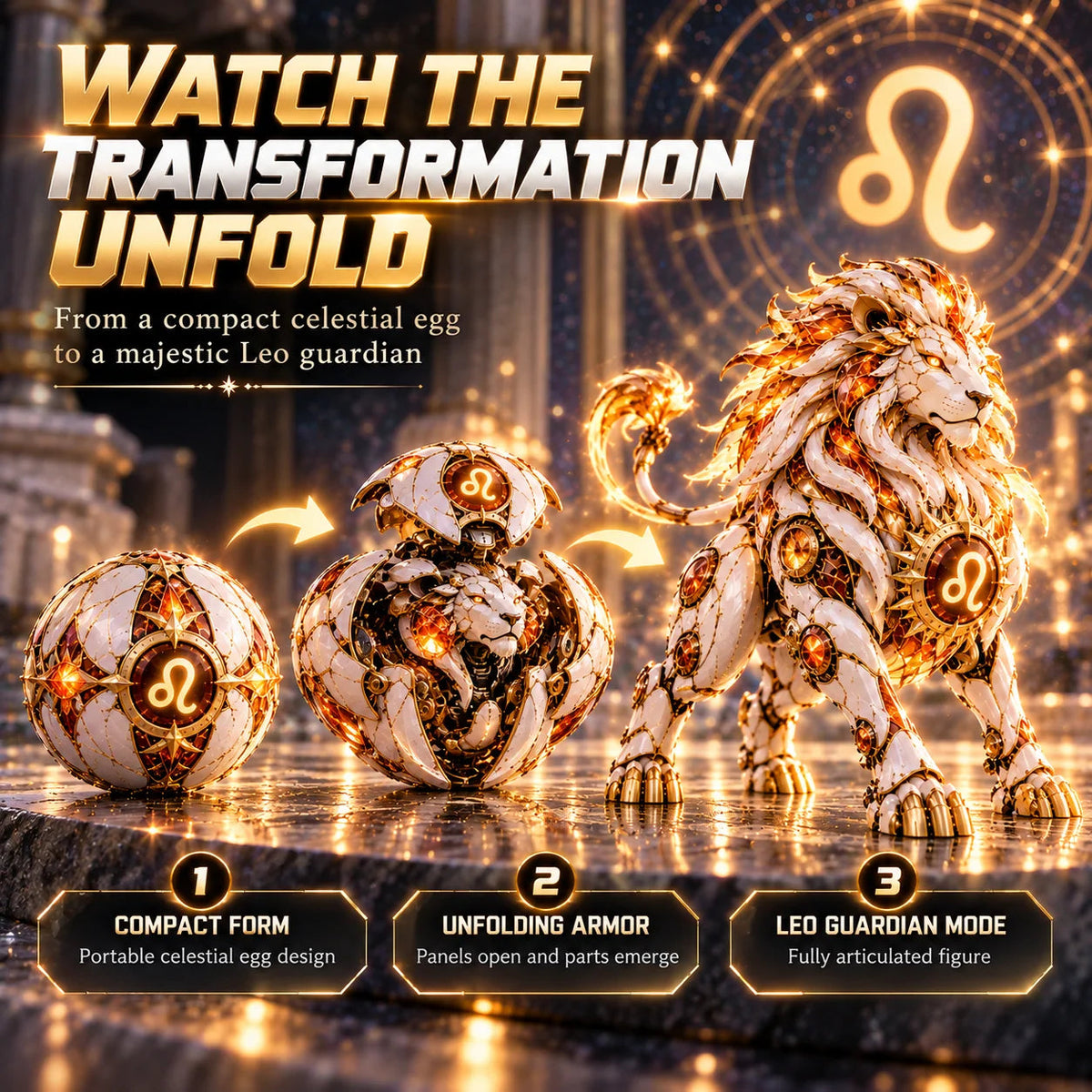 🌌 Zodiac Guardian Eggs™ — Transformation-Themed Astral Guardian Series！！！