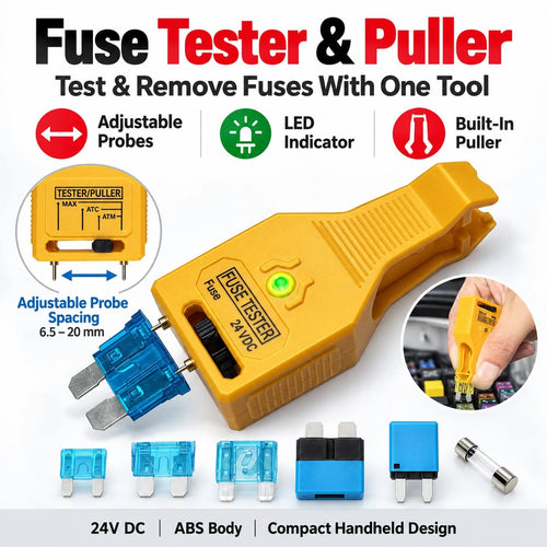 🔥HOT SALE🔥🚗⚡ Automotive Fuse Tester — Quickly Check Fuses & Find Electrical Problems with Ease!