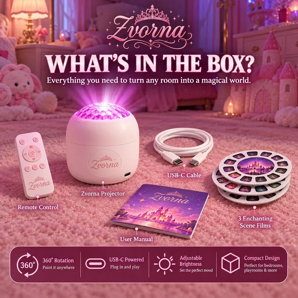 🏰✨Magical Room Projector – Turn Any Room Into a Dreamy Fantasy World🌌