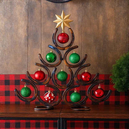 🌲💫Horseshoe Lucky Christmas Tree