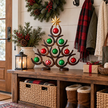 🌲💫Horseshoe Lucky Christmas Tree