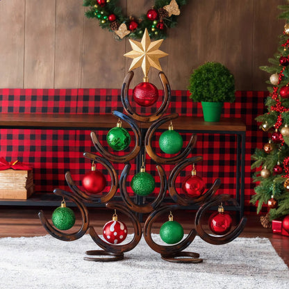 🌲💫Horseshoe Lucky Christmas Tree