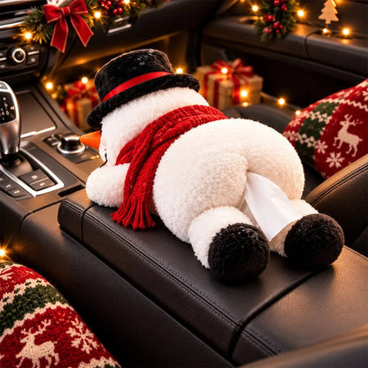 ☃️Funny Christmas Snowman Tissue Holder