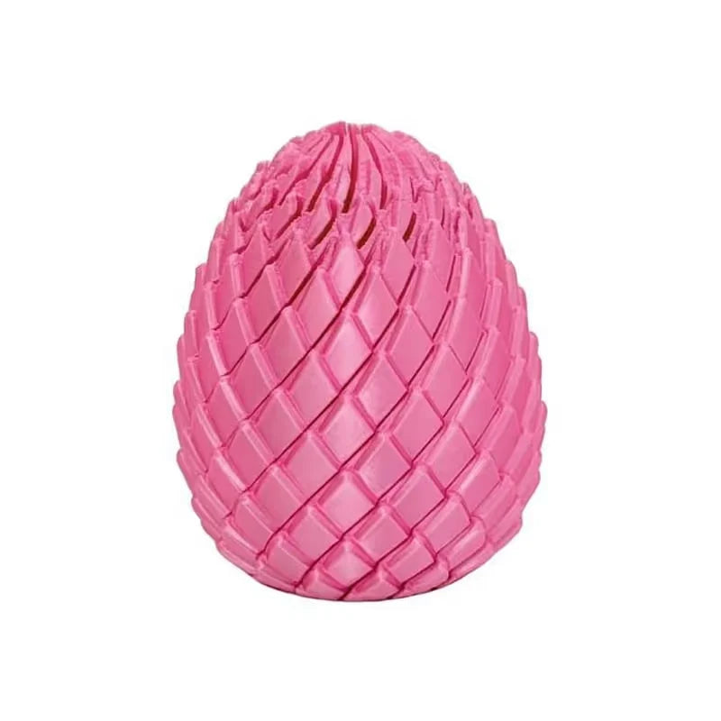 🐉 3D Printed Dragon Egg – Articulated Dragon Inside, Colorful Fantasy Collectible & Surprise Gift