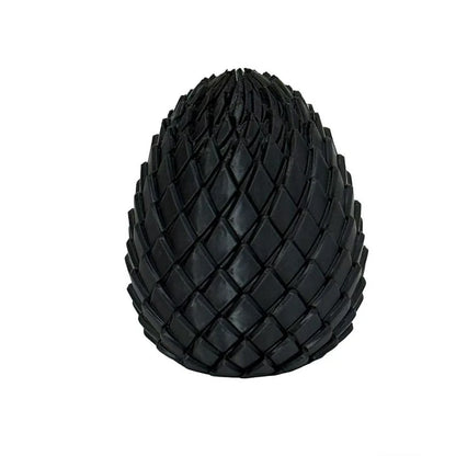 🐉 3D Printed Dragon Egg – Articulated Dragon Inside, Colorful Fantasy Collectible & Surprise Gift